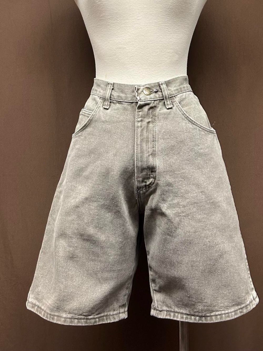 90s wrangler canvas long shorts